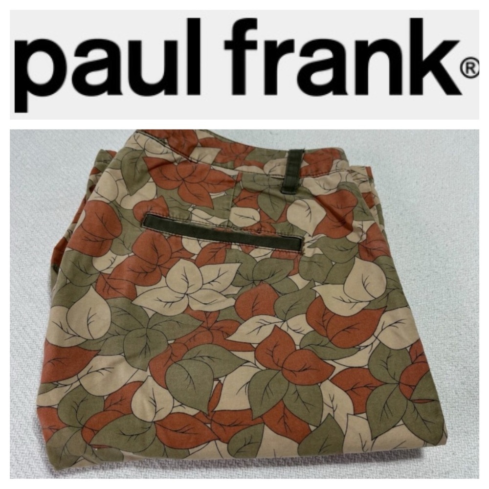 💵Paul Frank Fall Leaves Printed Short Men’s Size 38